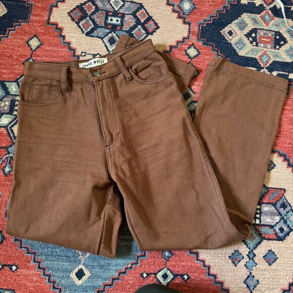 Lykke Wullf Cowgirl Jeans - Mustang brown colorway - Picture 1 of 4